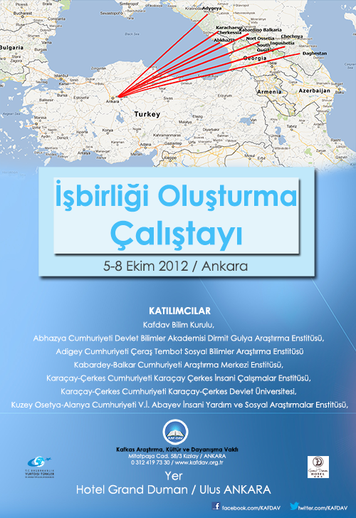 Kafdav Bilim Kurulu İle Kafkasya Araştırma Enstitüleri Arasında İşbirliği Oluşturma Çalıştayı